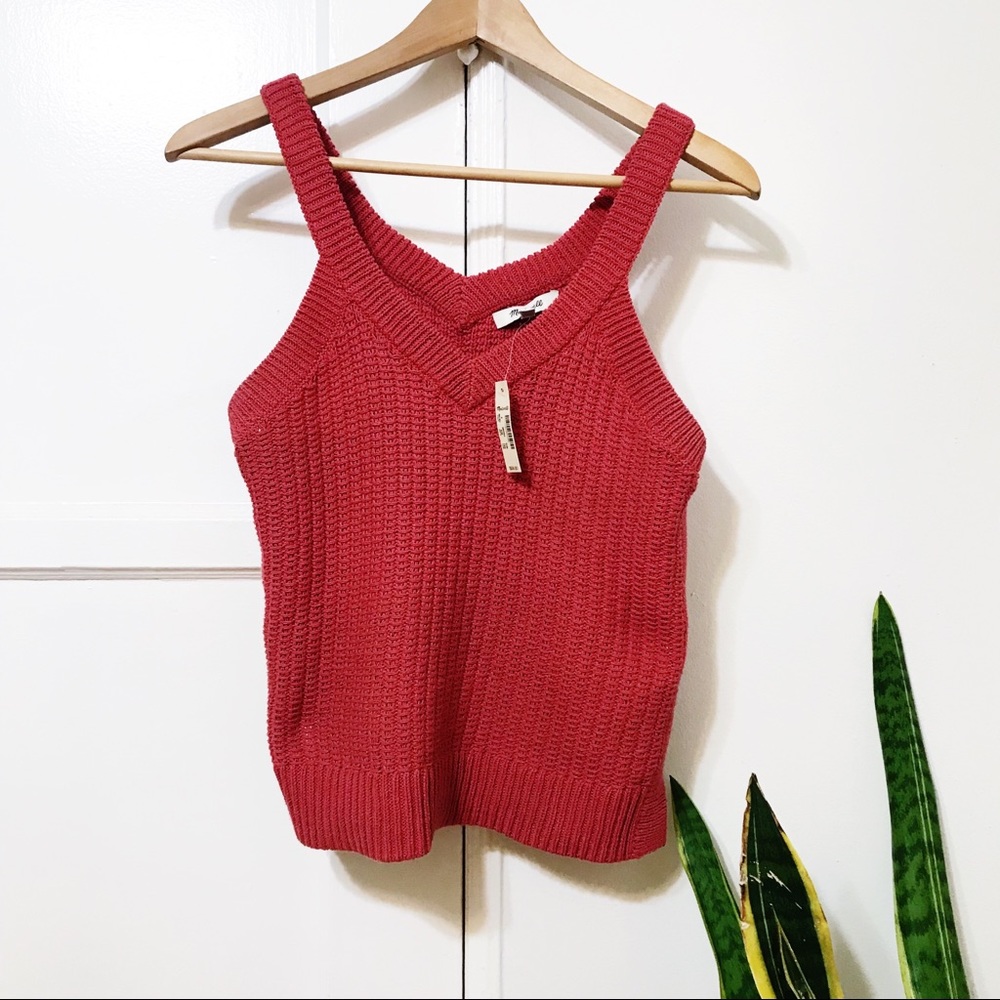 NWT Madewell Knit Ribbed Tank (SOLD OUT)